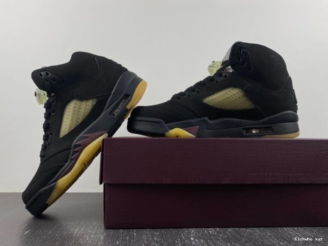 Air FD1330-001 x Black Jordan 5 Ma Maniere A 0823